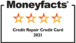 Money Facts award logo - Credit Repair Cards 2021